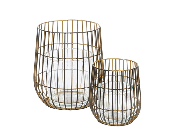 Teelichthalter Mira gold